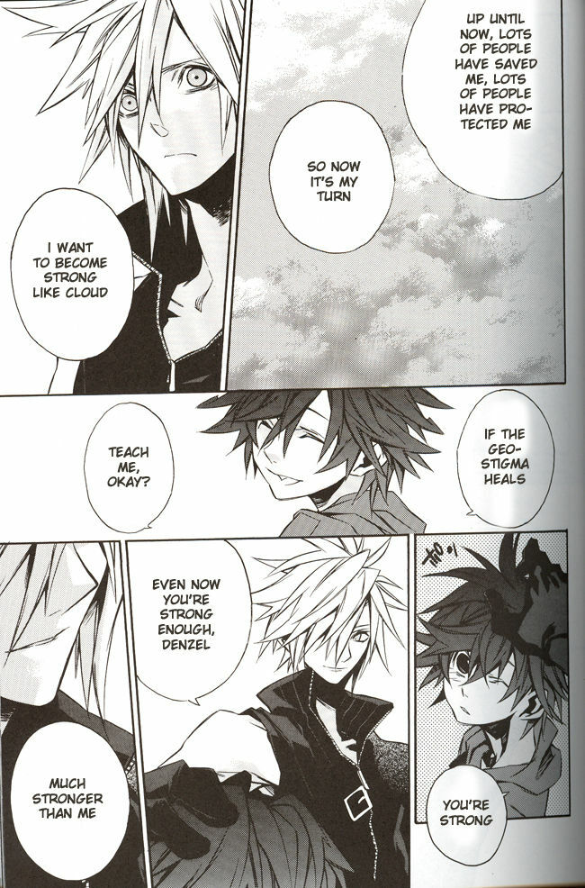 (C70) [kiki (Fujiwara Beni)] ZILCH #2 Darker Than Darkness (Final Fantasy VII Advent Children) [English] page 19 full