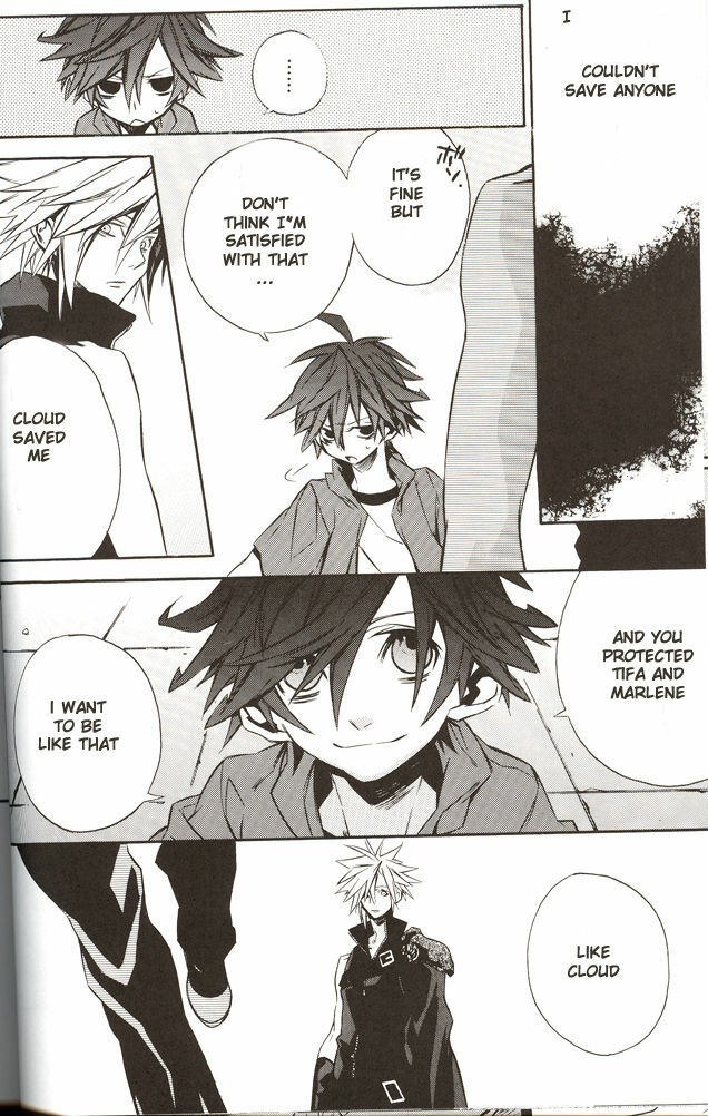 (C70) [kiki (Fujiwara Beni)] ZILCH #2 Darker Than Darkness (Final Fantasy VII Advent Children) [English] page 20 full