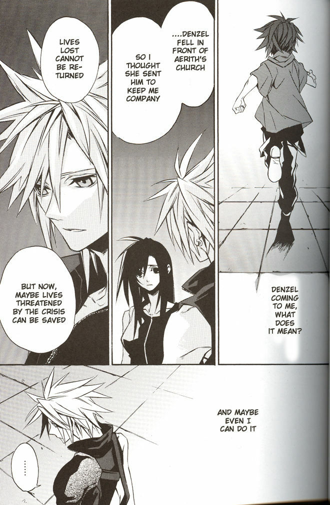 (C70) [kiki (Fujiwara Beni)] ZILCH #2 Darker Than Darkness (Final Fantasy VII Advent Children) [English] page 21 full