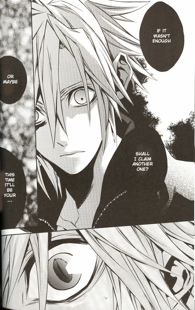 (C70) [kiki (Fujiwara Beni)] ZILCH #2 Darker Than Darkness (Final Fantasy VII Advent Children) [English] page 22 full