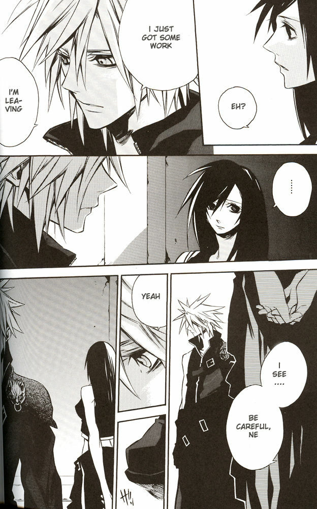 (C70) [kiki (Fujiwara Beni)] ZILCH #2 Darker Than Darkness (Final Fantasy VII Advent Children) [English] page 26 full