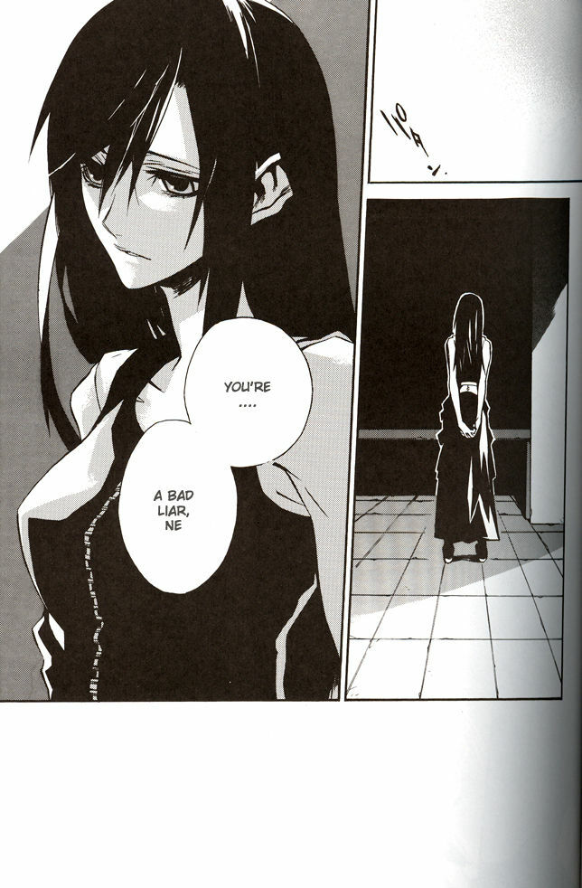 (C70) [kiki (Fujiwara Beni)] ZILCH #2 Darker Than Darkness (Final Fantasy VII Advent Children) [English] page 27 full