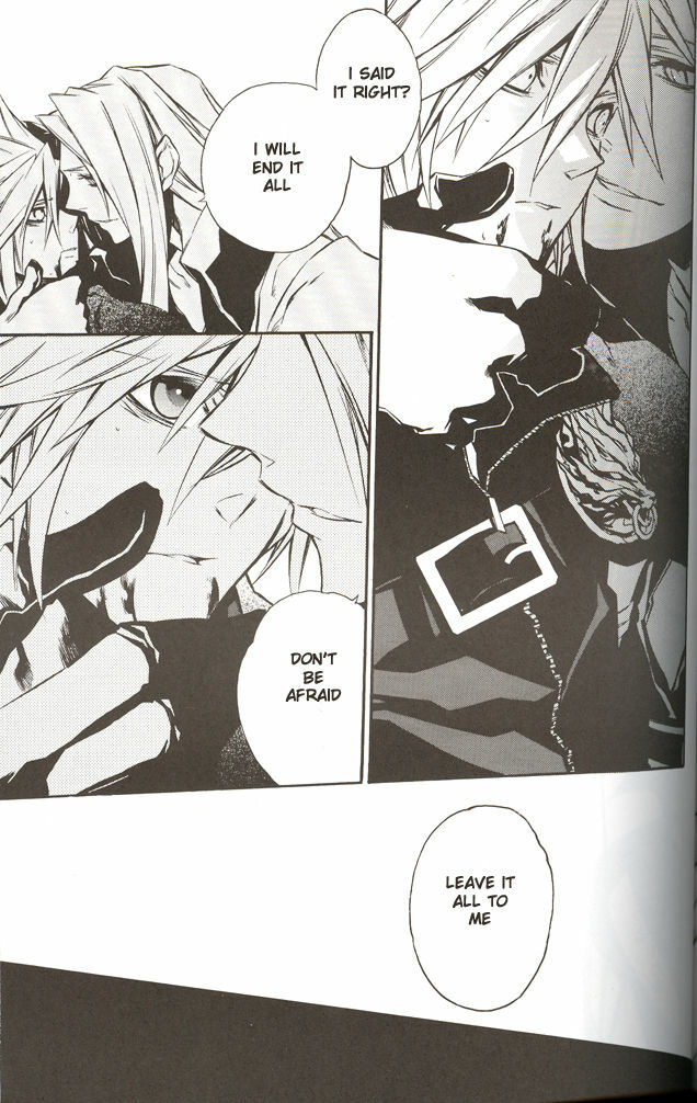(C70) [kiki (Fujiwara Beni)] ZILCH #2 Darker Than Darkness (Final Fantasy VII Advent Children) [English] page 40 full