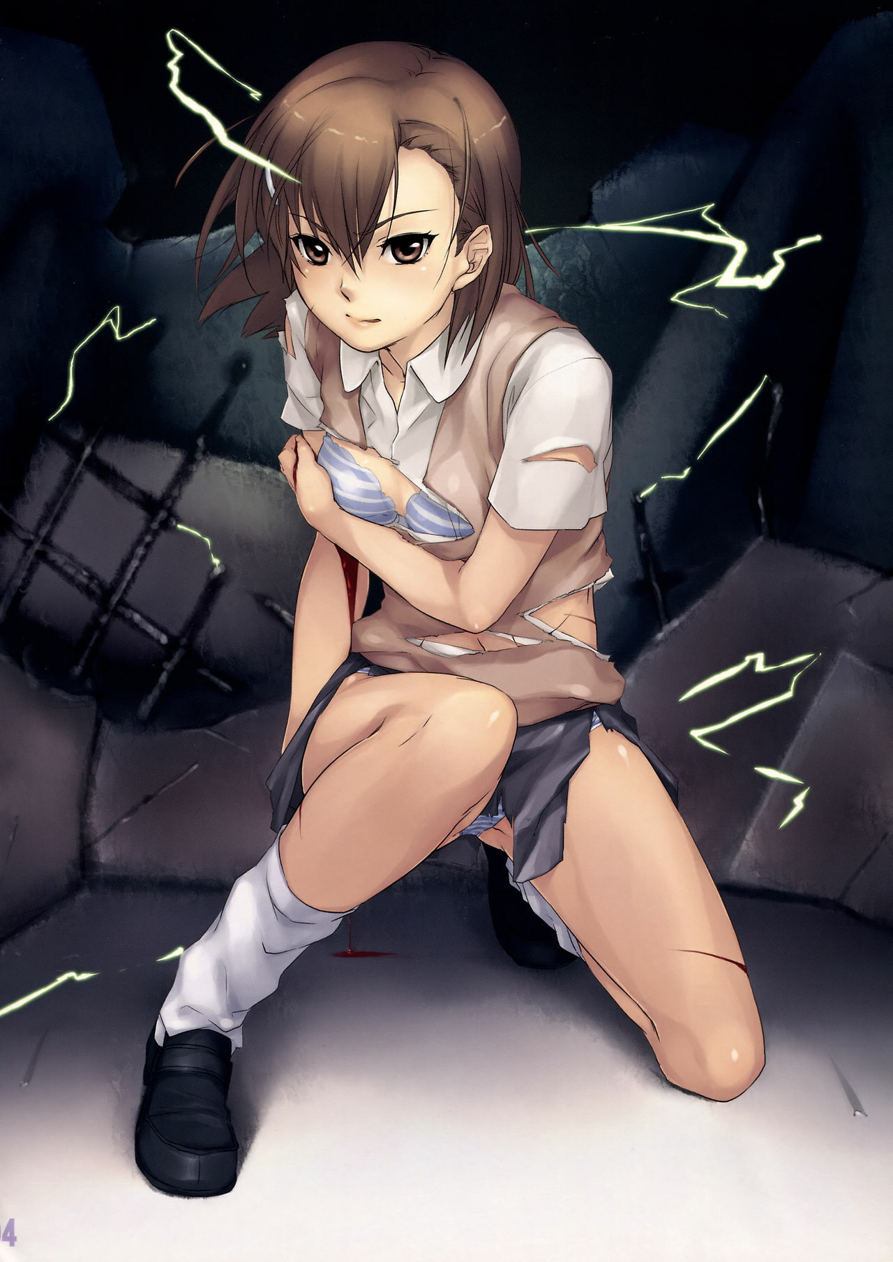 (C77) [Micro House (Pua)] EQUIP:V Electric shock (Toaru Kagaku no Railgun) [English] [FINAL] page 4 full