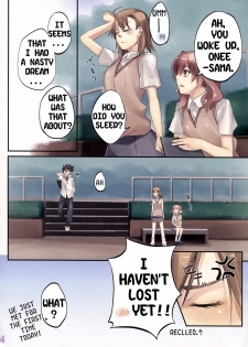 (C77) [Micro House (Pua)] EQUIP:V Electric shock (Toaru Kagaku no Railgun) [English] [FINAL] - page 14