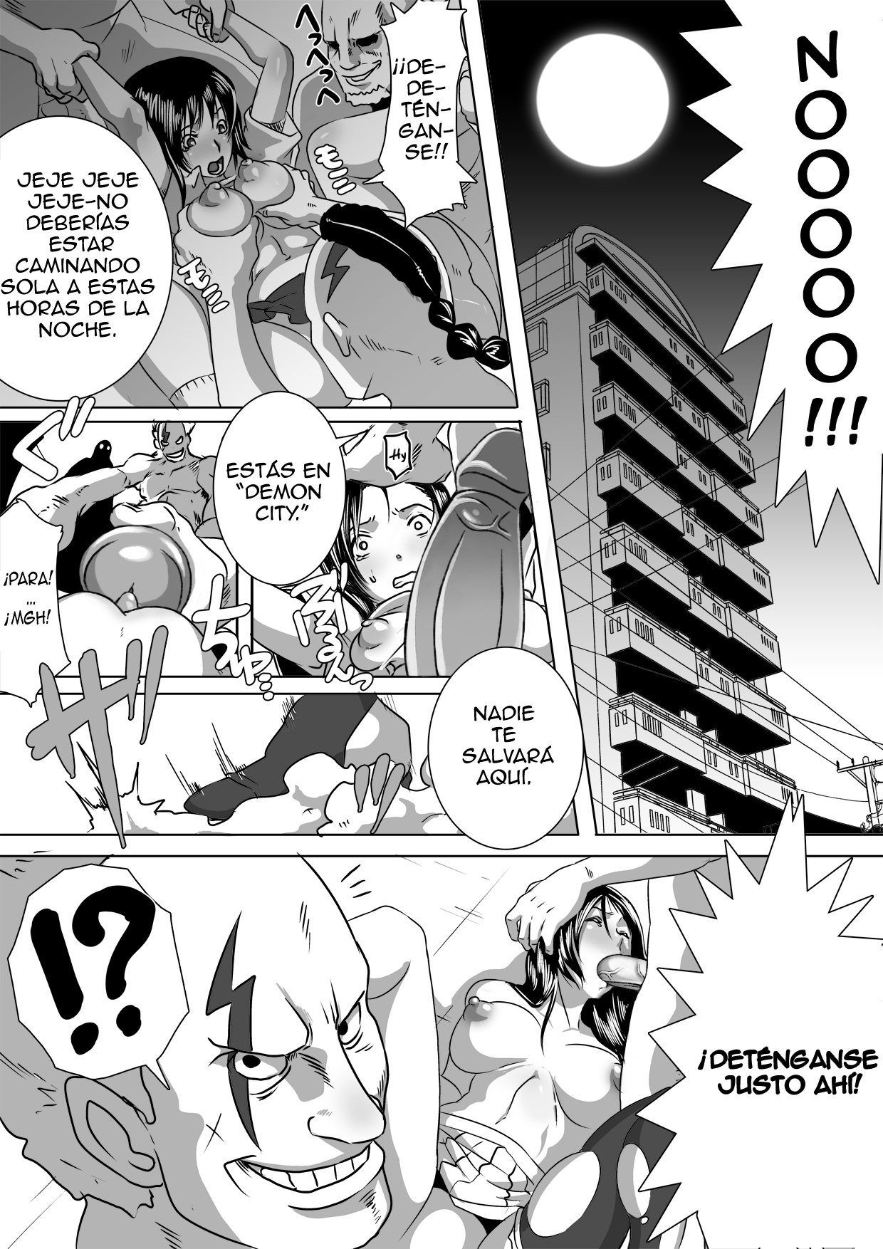 [Eroquis! (Butcha-U)] SACRIFICE HEROES - Sex Ninja Misogi [Spanish] page 4 full
