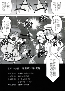(Reitaisai 6) [Shounen Byoukan (Kanno Izuka)] Touhou Catfight II (Touhou Project) - page 21