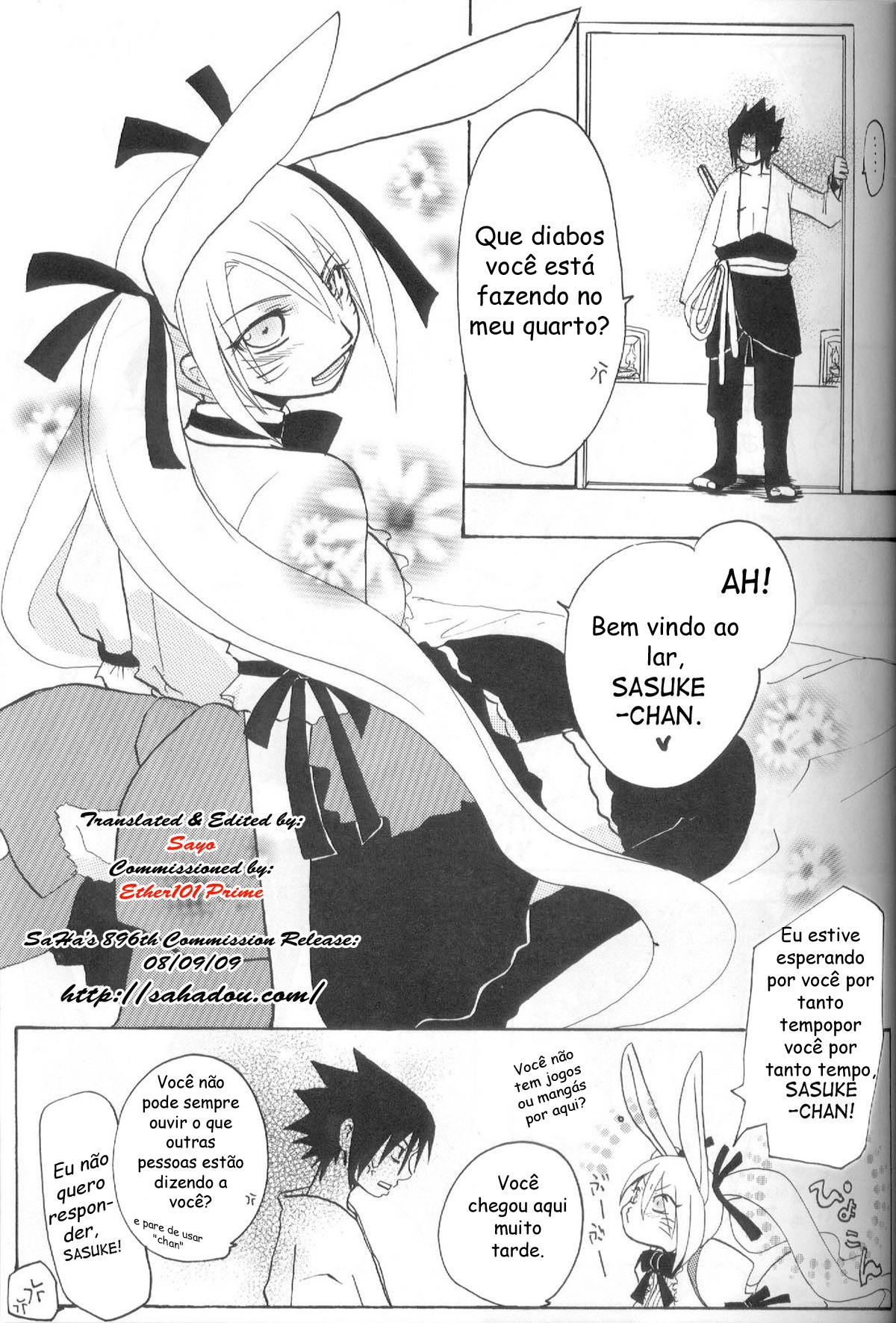 (C71) [Rensougyo (Tachibana Satsuki)] Hana mo Hajirau Otoshigoro (NARUTO) [Portuguese-BR] page 2 full