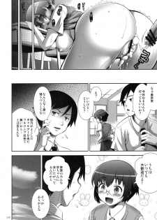 (C79) [Goromenz (Yasui Riosuke)] Jimihen (Ore no Imouto ga Konna ni Kawaii Wake ga nai) - page 9