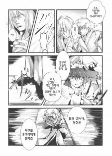 (C77) [*Cherish* (Nishimura Nike)] Yuyukan | 유유캉 (Touhou Project) [Korean] [츄르릅] - page 11