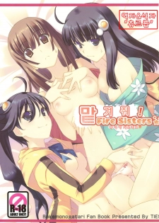 (C78) [TIES (Takei Ooki)] Makasete! FireSisters★ | 맡겨줘! 파이어시스터즈★ (Bakemonogatari) [Korean] [츄르릅]