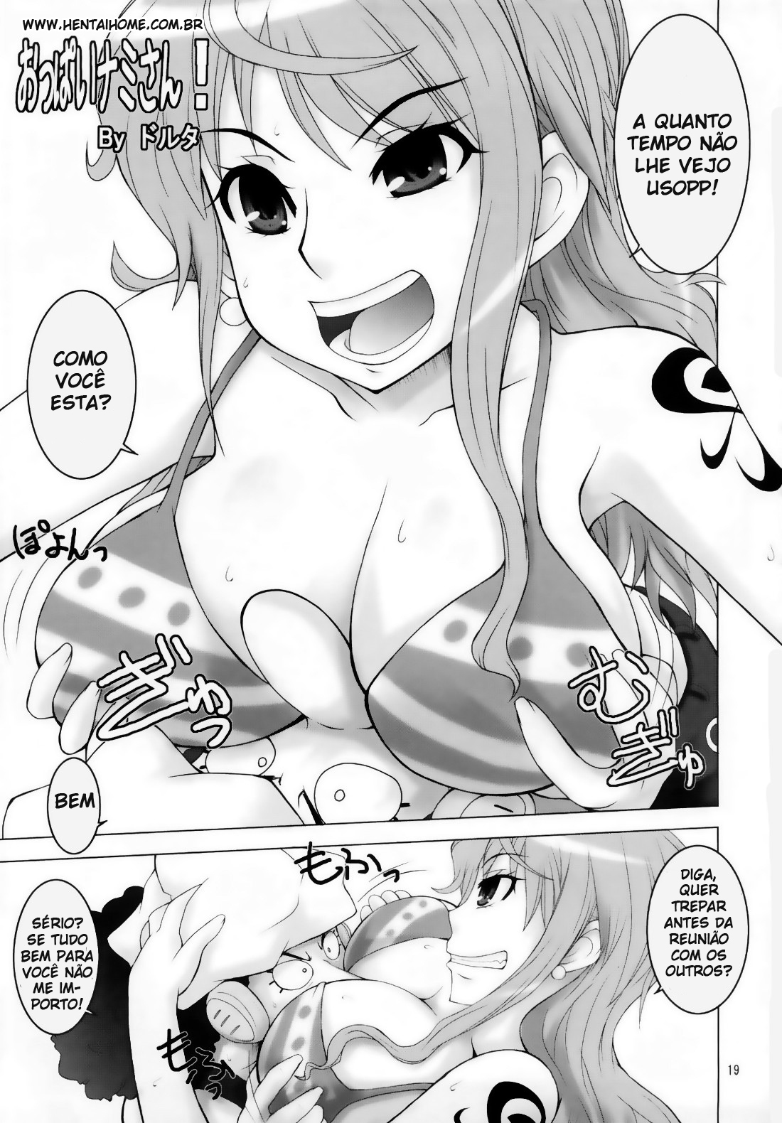 [MANGANA (Doluta, Nishimo)] LNR - Love Nami Return (One Piece) [Portuguese-BR] [Goka] page 18 full
