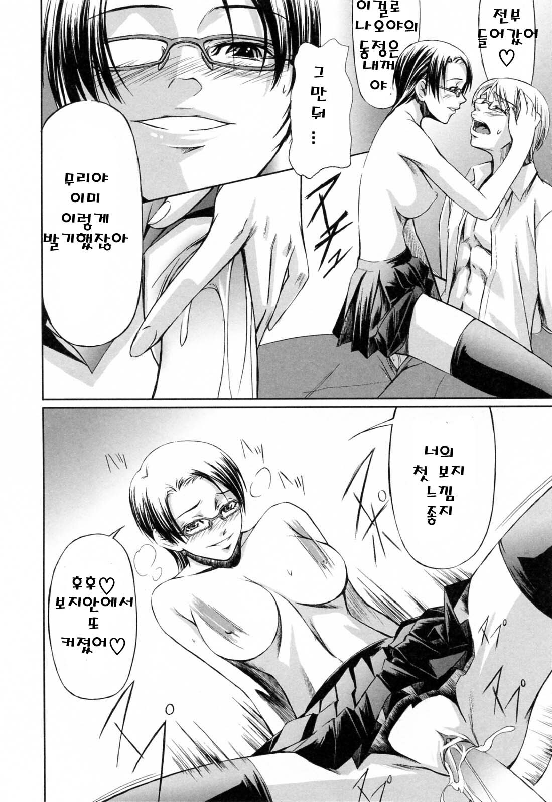 [Nakadera Akira] Kanojo to Ane no Nijuu Rasen | 그녀와 누나의 이중나선 [Korean] page 120 full