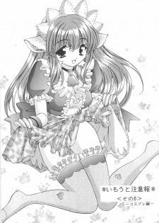 (C79) [SHIMEKIRI SANPUNMAE (Tukimi Daifuku)] Imouto Chuuihou 3 - page 19
