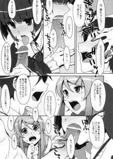 (C79) [TIES (Takei Ooki)] Kuroneko to Imouto ni Kenka Suru Hodo Aisarete Nemurenai Hon (Ore no Imouto ga Konna ni Kawaii Wake ga nai) - page 10