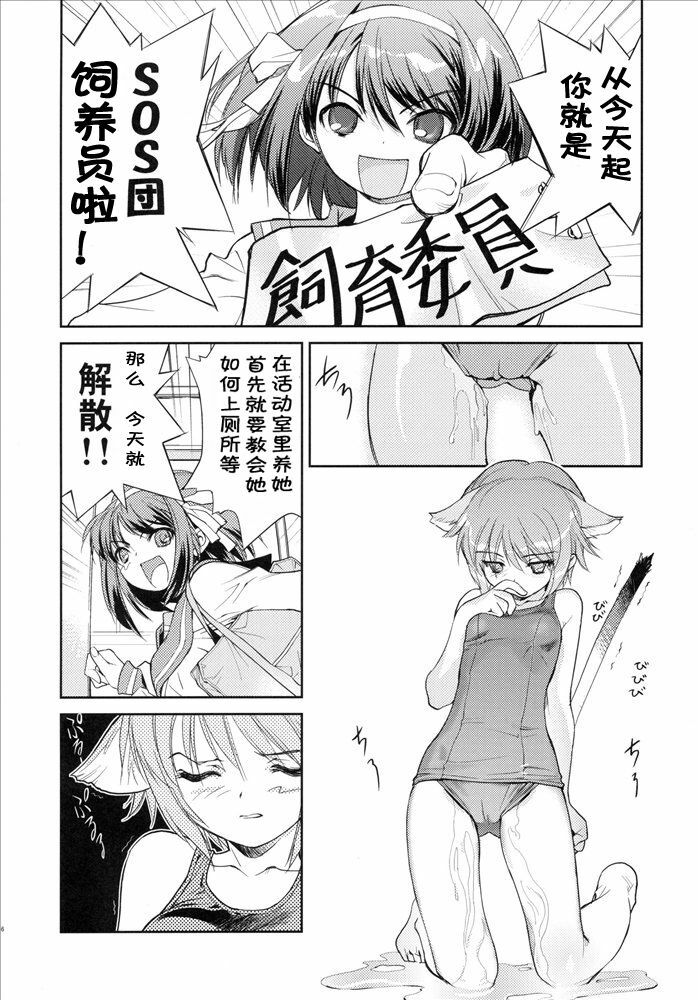 (C71) [Hapoi-dokoro (Okazaki Takeshi)] Arterna (The Melancholy of Haruhi Suzumiya) [Chinese] page 5 full