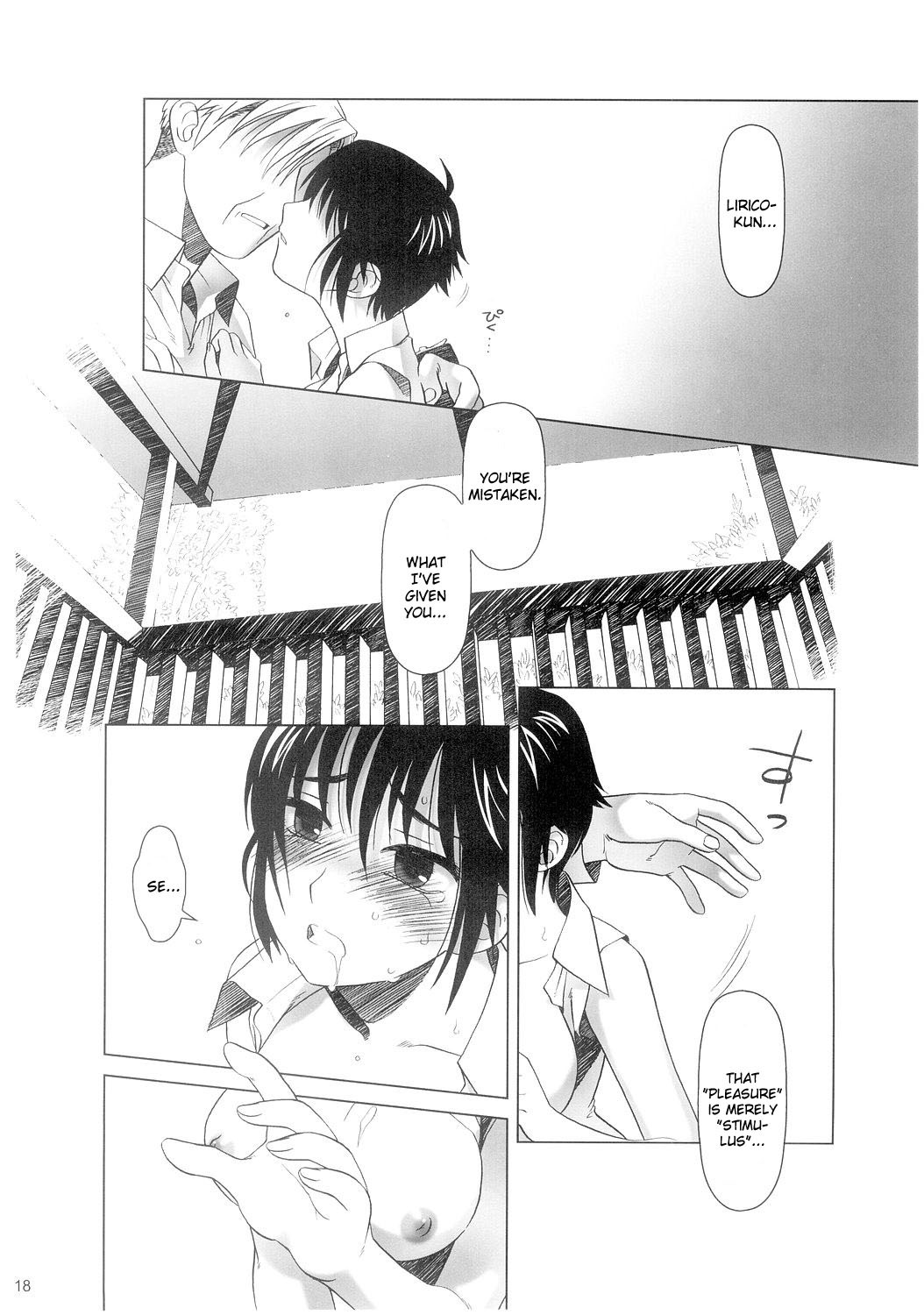(C67) [Otaku Beam (Ootsuka Mahiro)] lirico ~[Kouhen]~ | Lirico -part two- [English] [Kizlan] page 17 full