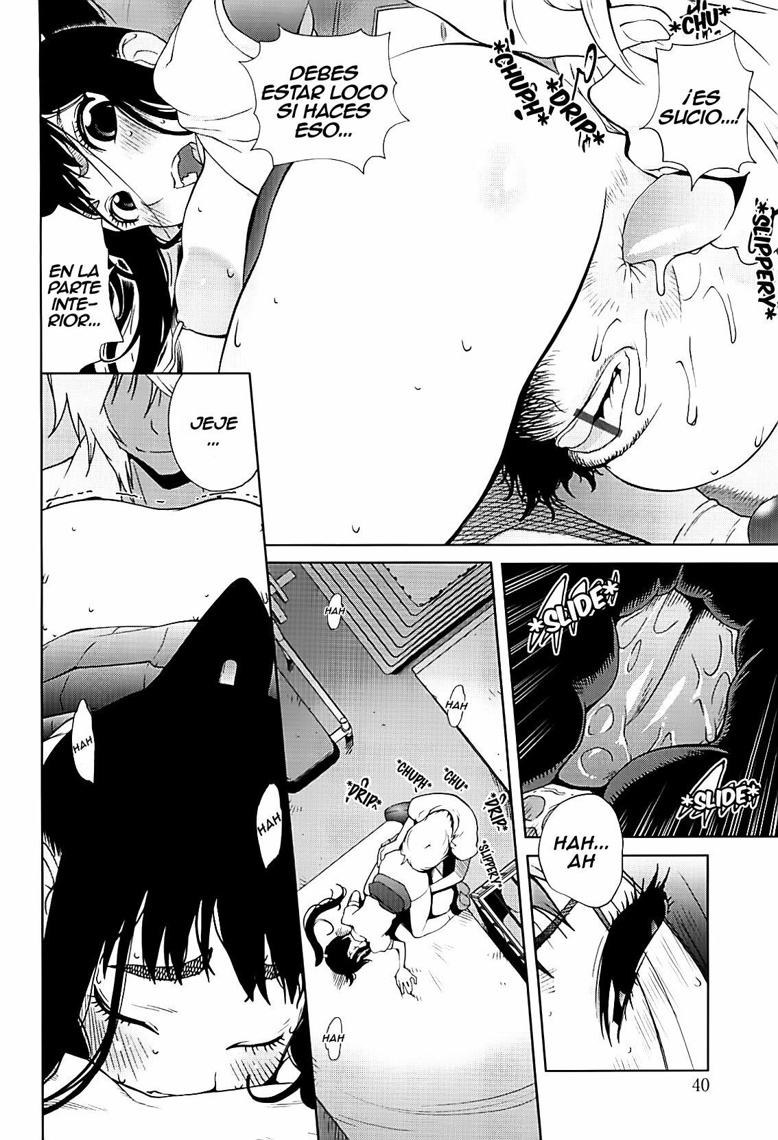[Kotoyoshi Yumisuke] Kumikyoku Mitsunyuu Vol.2 Ch.2 [Spanish] page 14 full