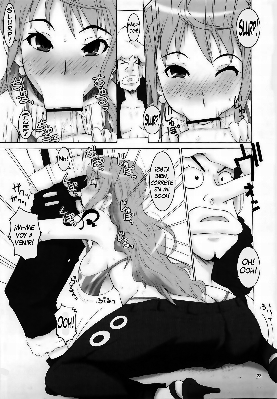 [MANGANA (Doluta, Nishimo)] LNR - Love Nami Return (One Piece) [Spanish] [Biblioteca Hentai] page 23 full