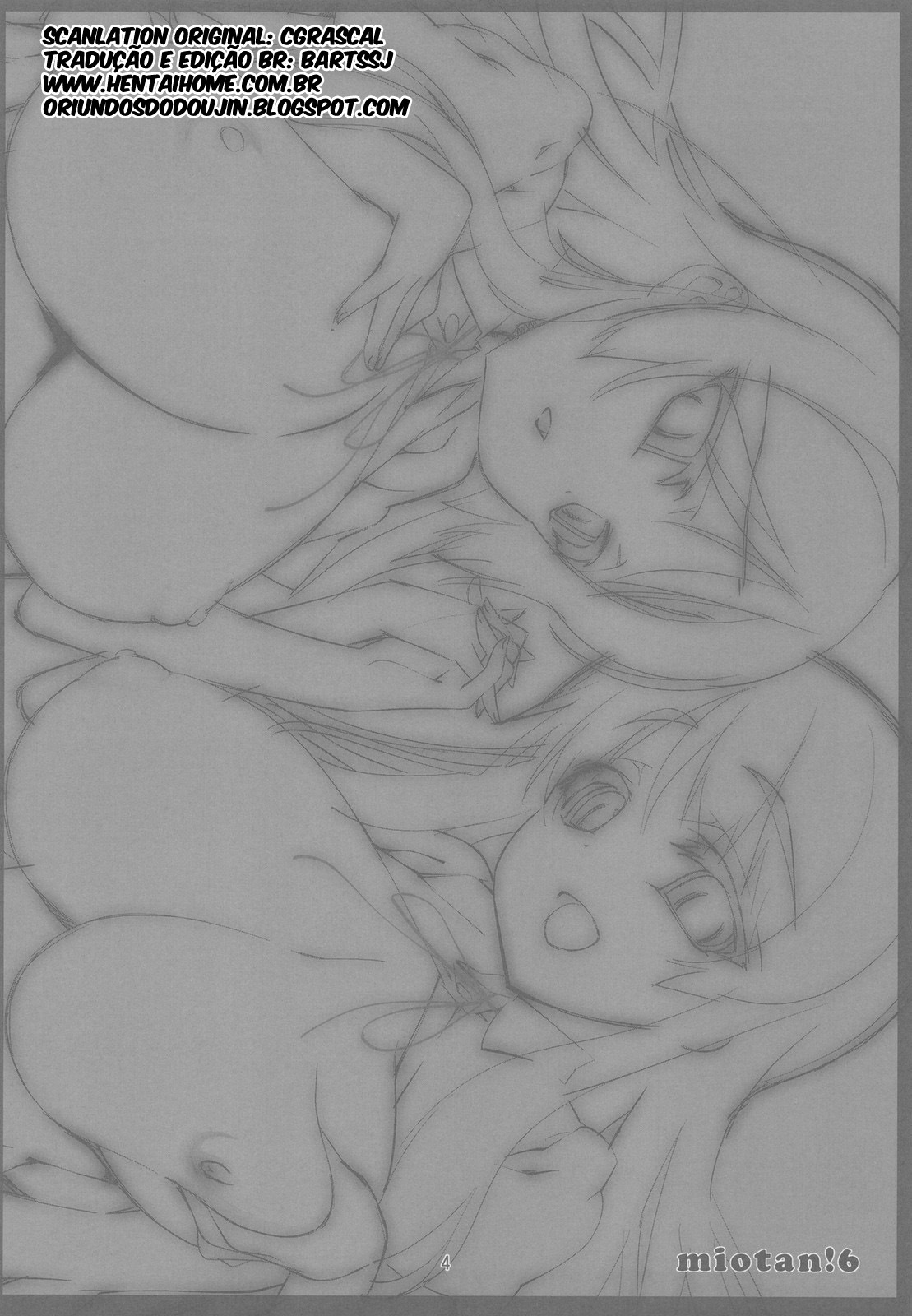(CT16) [Nama Cream Biyori (Nanase Meruchi)] Mio-tan! 6 Mugi-chan to (K-ON!) [Portuguese-BR] [BartSSJ] page 4 full