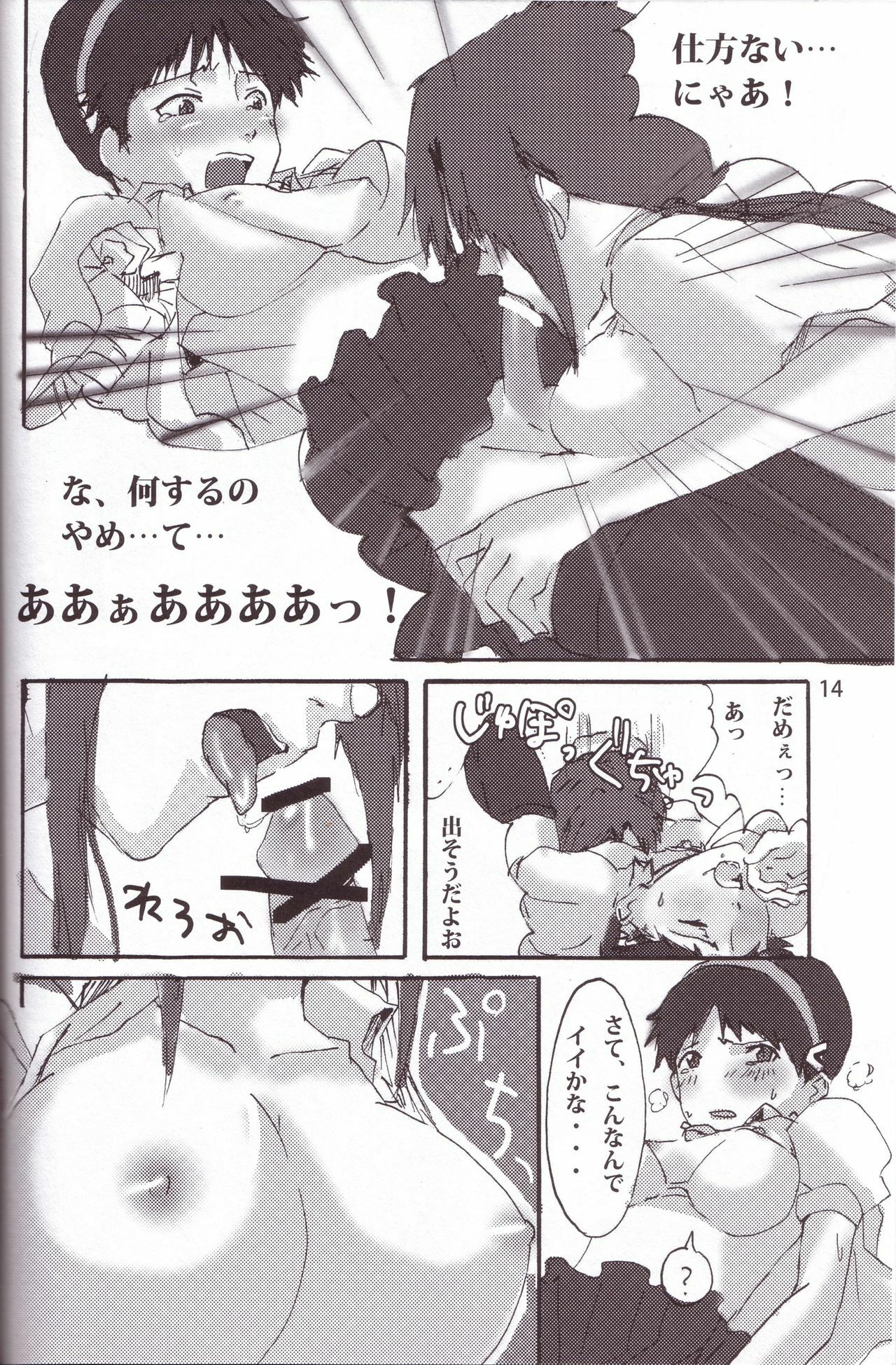 [Jigyaku Jihen (Ikari Parko)] From Atom (Neon Genesis Evangelion) page 13 full