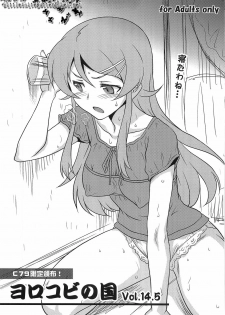 (C79) [Yorokobi no Kuni (JOY RIDE)] Yorokobi no Kuni Vol. 14.5 (Ore no Imouto ga Konna ni Kawaii Wake ga Nai)