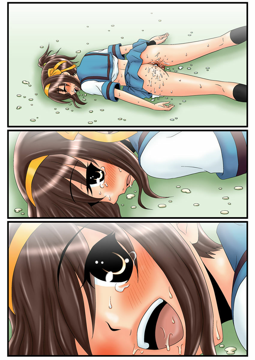 (C79) [Mousou Kai no Juunin wa Iki Teiru (Kandanchi)] Suzumiya Haruhi-san wa Oshikko wo Nomu no ga Daisuki mitai desu. Kouhen (Suzumiya Haruhi no Yuuutsu) page 41 full