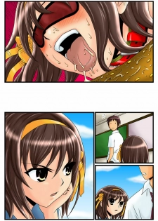 (C79) [Mousou Kai no Juunin wa Iki Teiru (Kandanchi)] Suzumiya Haruhi-san wa Oshikko wo Nomu no ga Daisuki mitai desu. Kouhen (Suzumiya Haruhi no Yuuutsu) - page 30