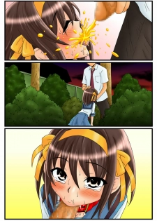(C79) [Mousou Kai no Juunin wa Iki Teiru (Kandanchi)] Suzumiya Haruhi-san wa Oshikko wo Nomu no ga Daisuki mitai desu. Kouhen (Suzumiya Haruhi no Yuuutsu) - page 33