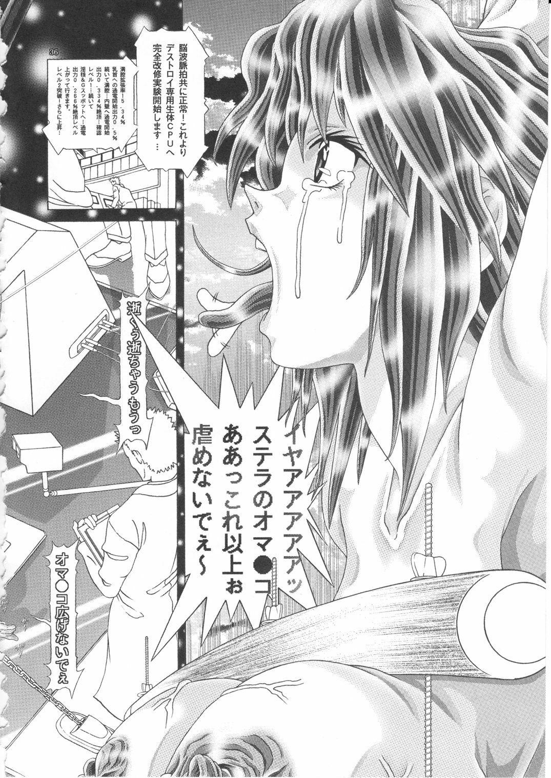 (C77) [Kaki no Boo (Kakinomoto Utamaro)] RANDOM NUDE Vol.5 92 〔STELLAR LOUSSIER〕 (Gundam Seed Destiny) page 37 full