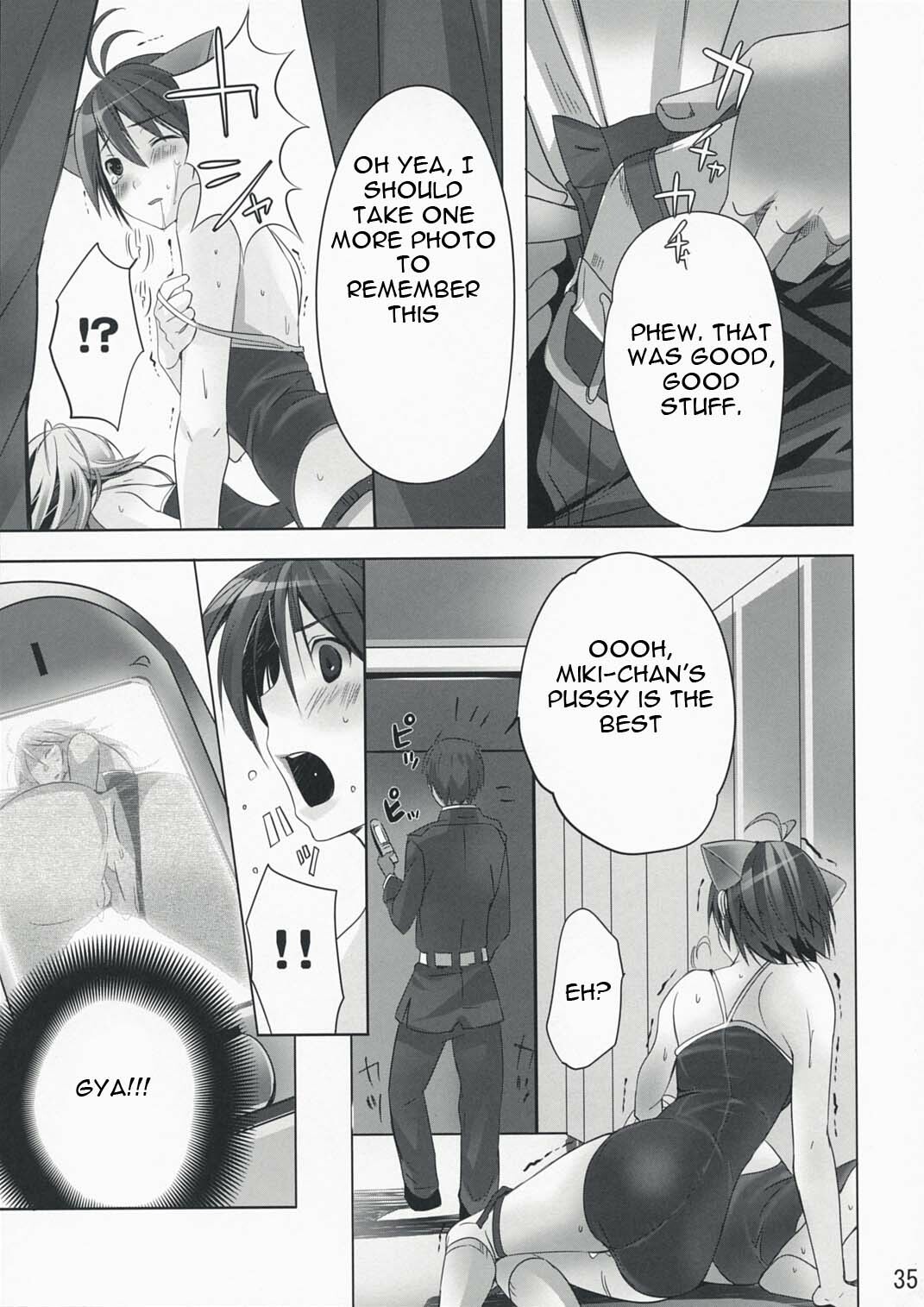 (COMIC1☆2) [ROUTE1 (Taira Tsukune)] NekoNeko Rank E (THE iDOLM@STER) [English] [IKO] page 34 full