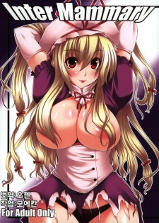 (Reitaisai 5) [Mata Ashita. (Oohira Sunset)] Inter Mammary (Touhou Project) [Korean] [오펜]