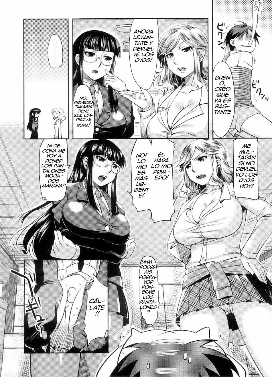 [ReDrop] Rumble Sisters (COMIC Megastore 2008-09) [Spanish] [Biblioteca Hentai] [Decensored] page 4 full