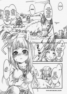 (C73) [Hinaprin (Takanon Ikuta)] Ookami no Hatsujouki (Spice and Wolf) [Portuguese-BR] [Siberwar] - page 2