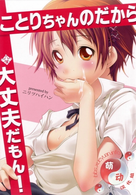 (COMIC1☆4) [Nilitsu Haihan (Nilitsu)] Kotori-Chan no Dakara Daijoubu Damon! (WORKING!) [Chinese]