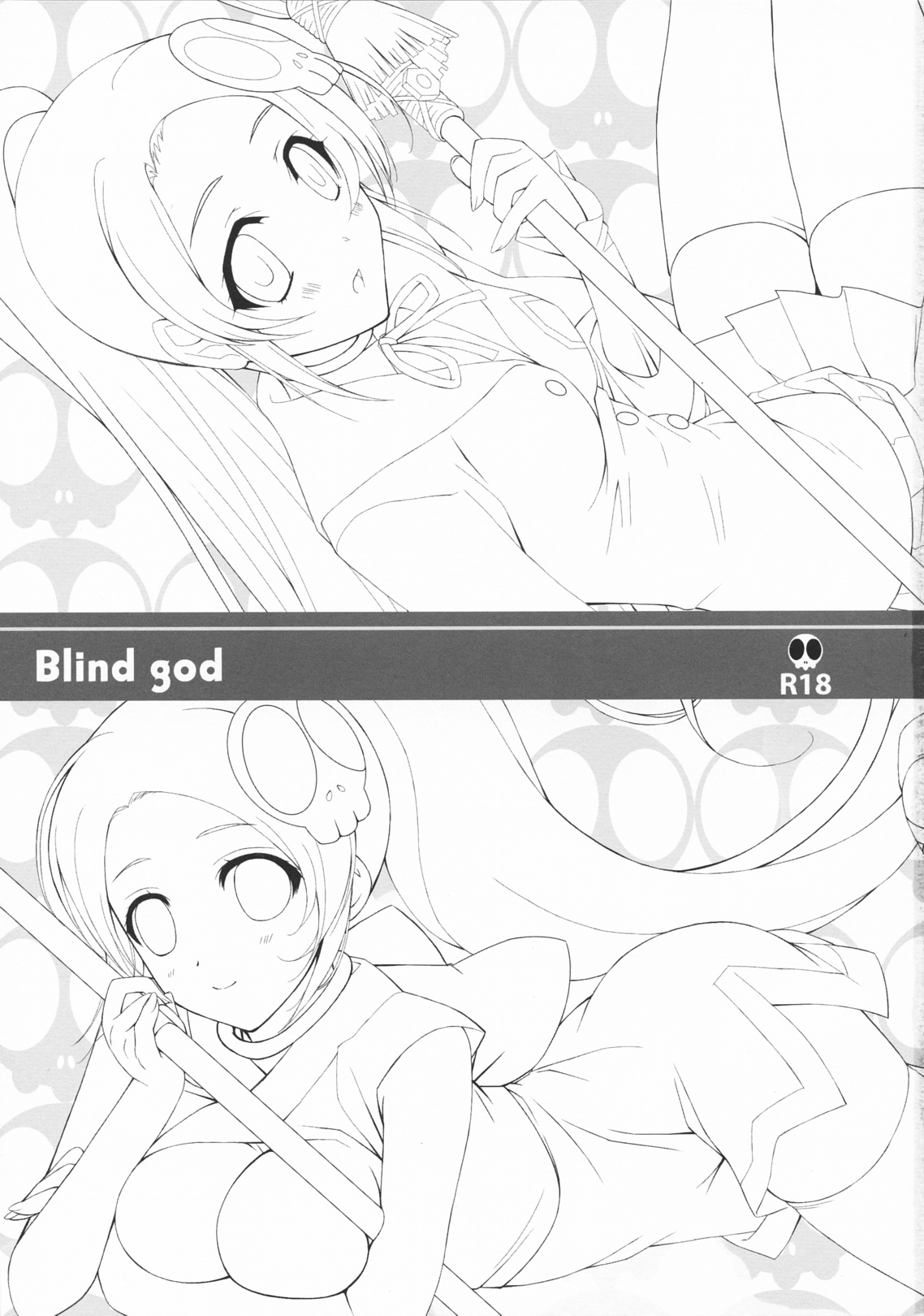 (SC50) [Happy Paranoia, Shikkokuno J.P.S. (Wanashiro Giovanna, Hasumi Elan)] Blind god (The World God Only Knows) page 3 full