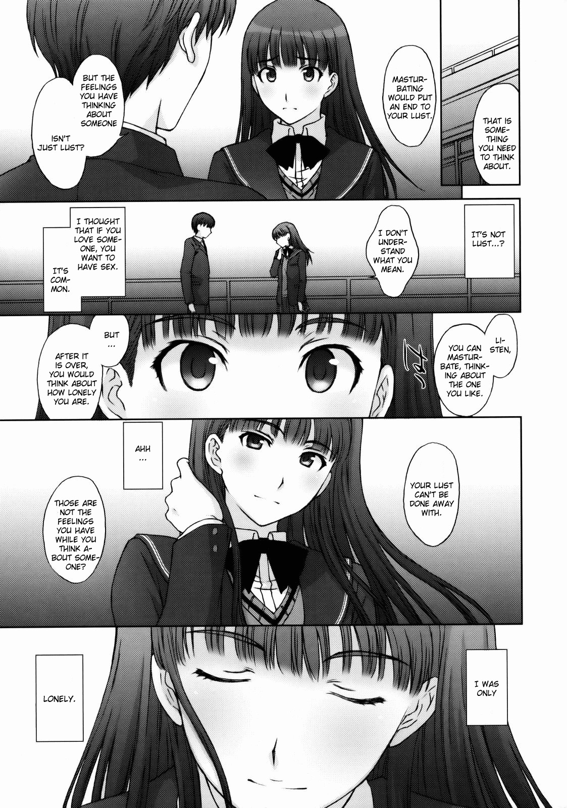 (C76) [Secret Society M (Kitahara Aki)] Kamen Yuutousei to Hentai Shinshi. (Amagami) [English] {CGrascal} page 8 full