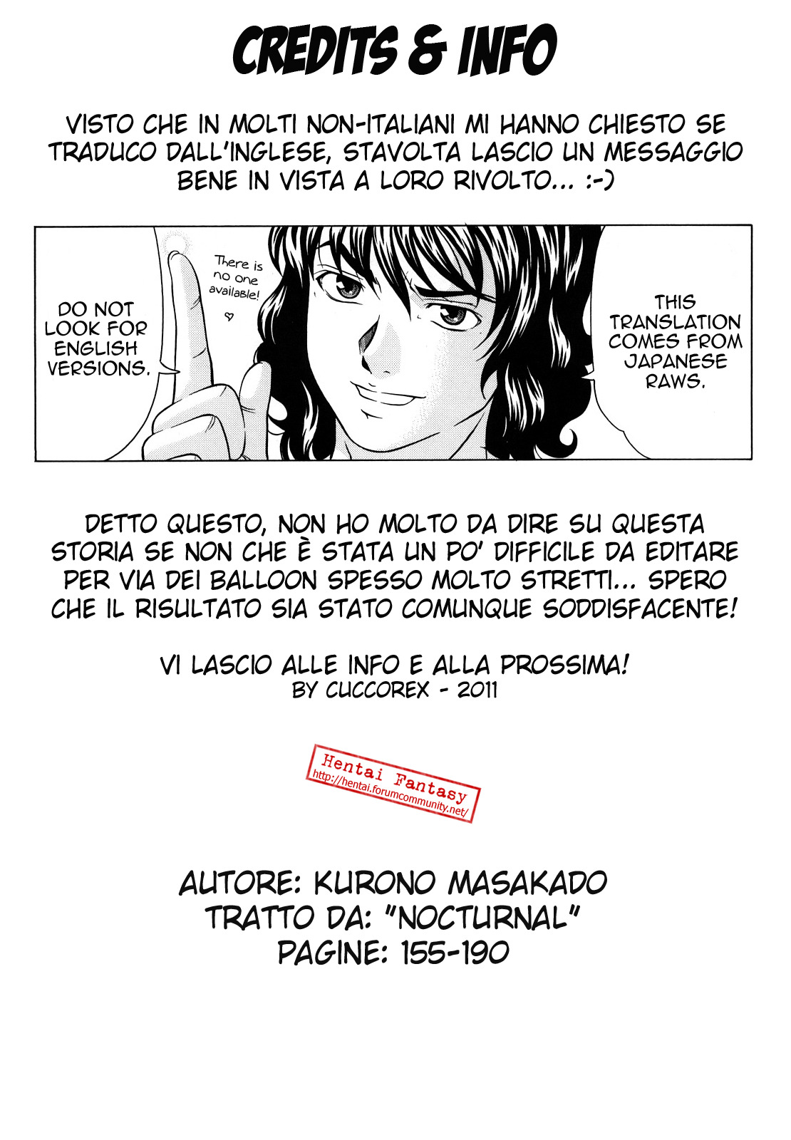 [Kurono Masakado] Spiritual Fucker Zenpen (Nocturnal) [Italian] [Hentai Fantasy] page 37 full