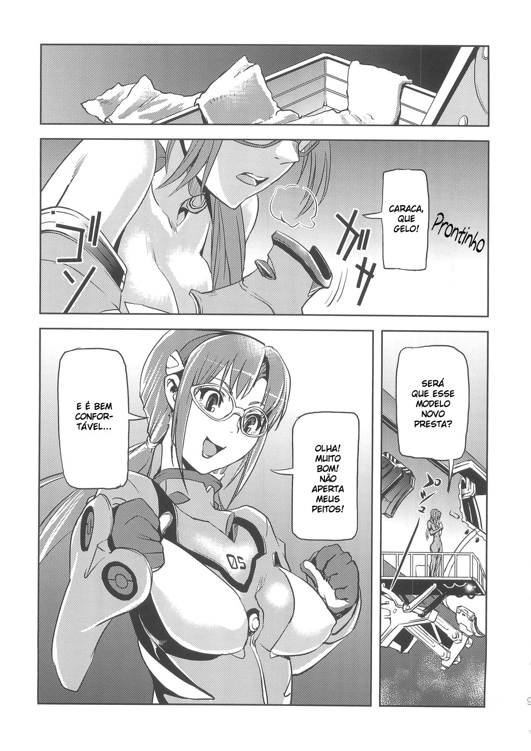 (C79) [Kani Volt (Shiomaneki)] Makinami Mari Illustrious Book (Neon Genesis Evangelion) [Portuguese-BR] [BartSSJ] page 8 full