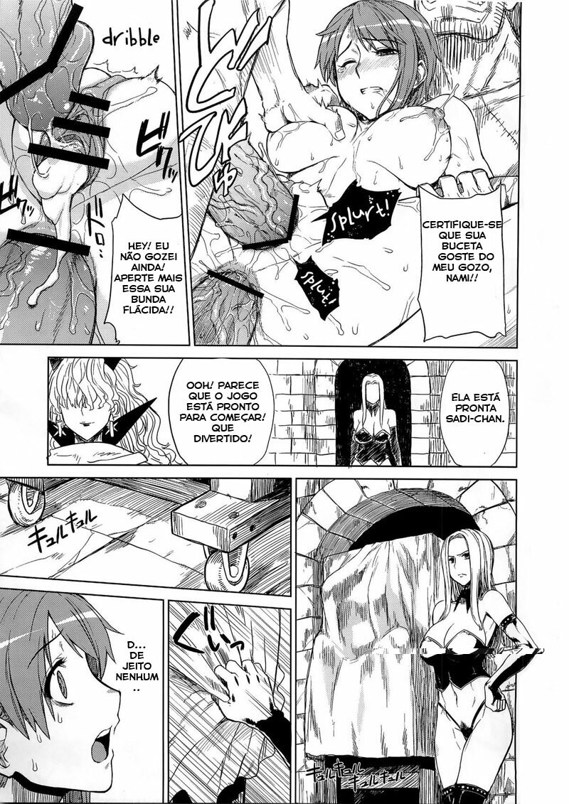 (C79) [Choujikuu Yousai Kachuusha (Denki Shougun)] MERO MERO GIRLS 3 (ONE PIECE) [Portuguese-BR] page 7 full