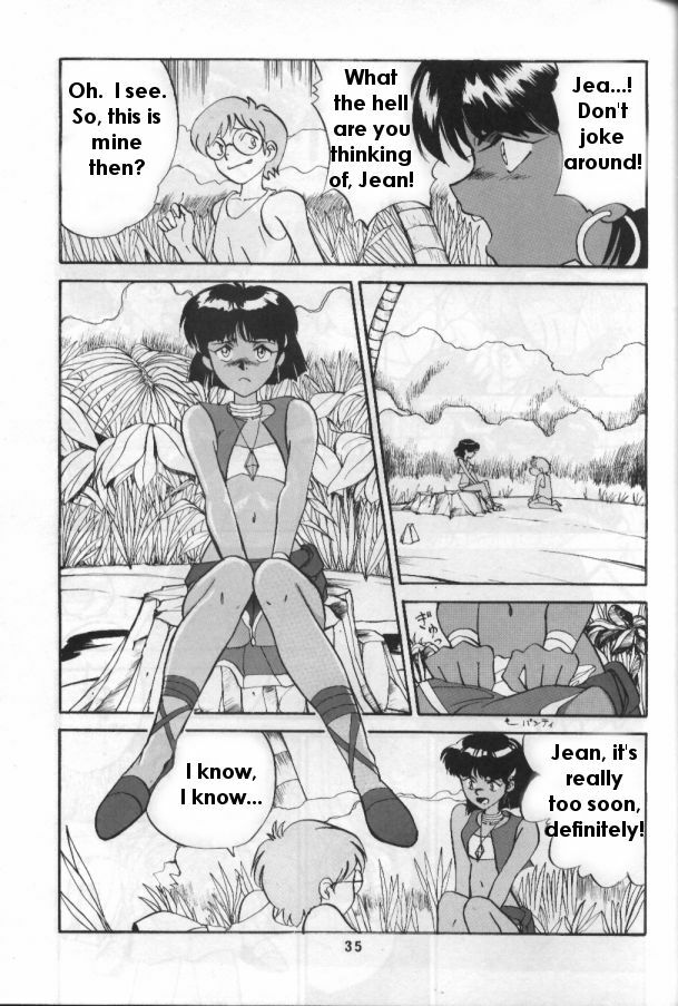 [T (T-FACTORY)] Nadia ga Suki! | I Love Nadia (Fushigi no Umi no Nadia) [English] [Incomplete] page 22 full