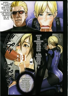 (C79) [Shoujo Kakei (inkey, Izumi Banya)] Jill Valentine Choukyou Kiroku | Grabacion del Entrenamiento de Jill Valentine (Resident Evil) [Spanish] [Kallen-Kozuki] - page 7