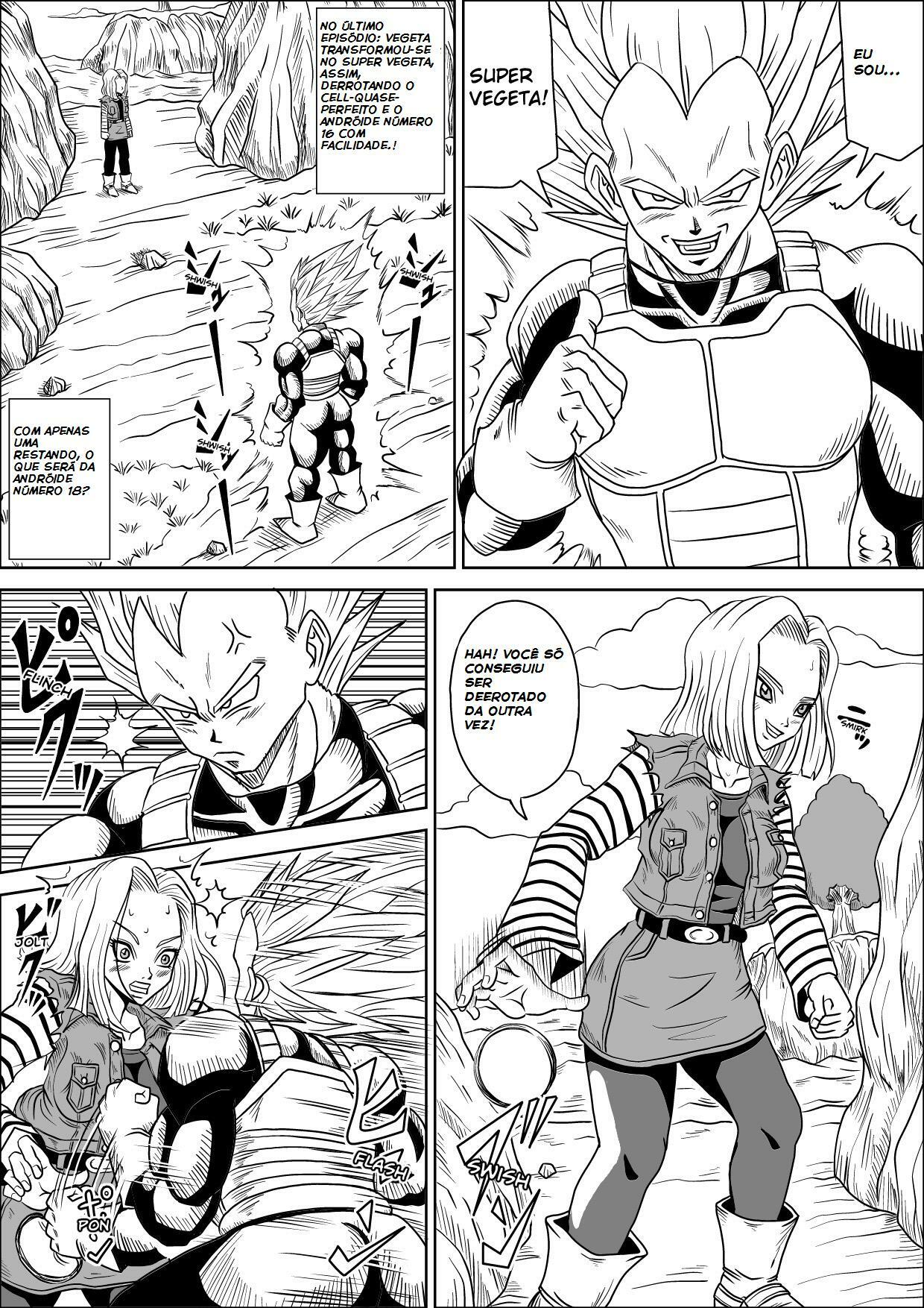 [Pyramid House (Muscleman)] Full Bokko 18-gou! | N 18 Totalmente Derrotada (Dragon Ball Z) [Portuguese-BR] [Pimentão] page 4 full