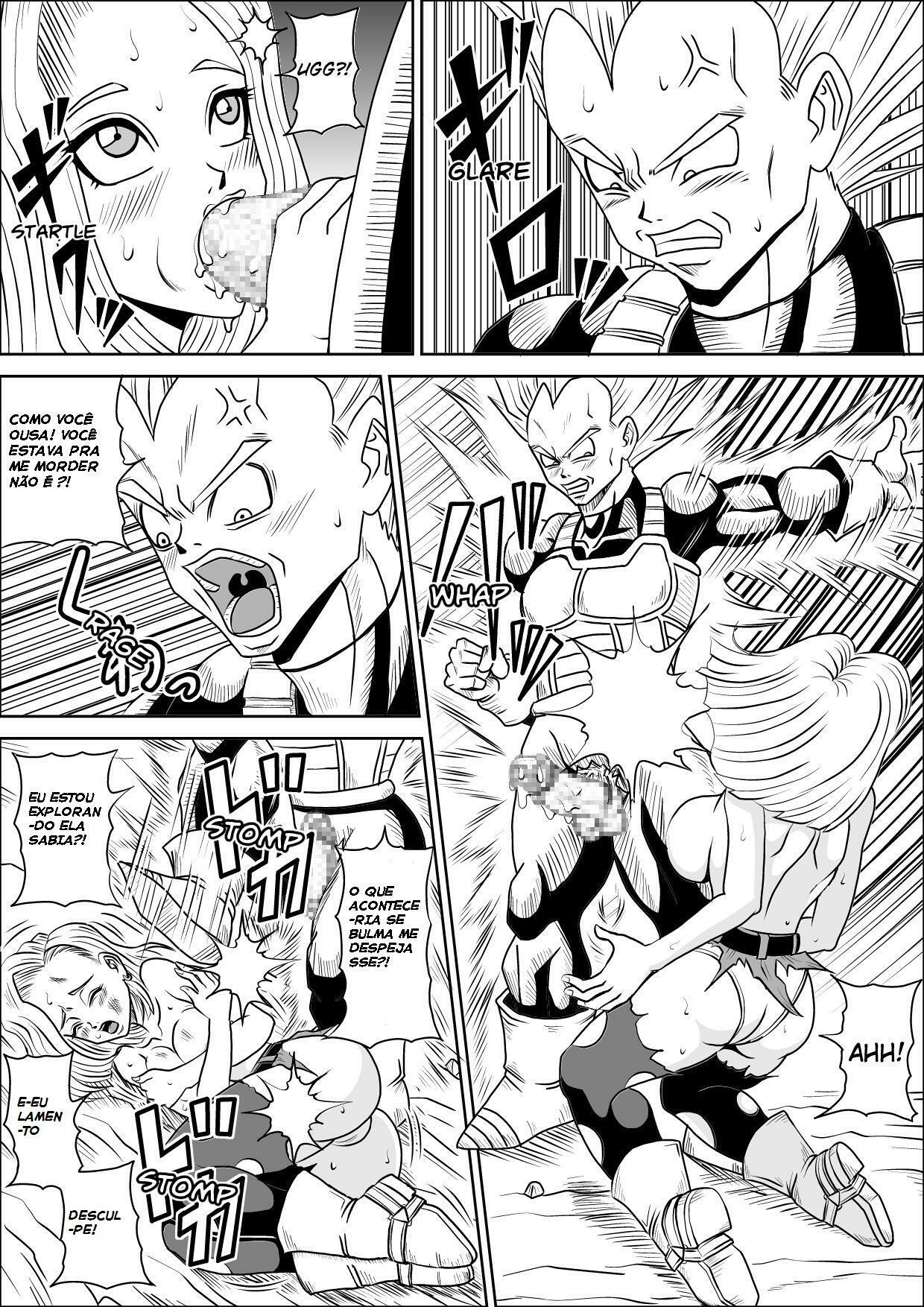 [Pyramid House (Muscleman)] Full Bokko 18-gou! | N 18 Totalmente Derrotada (Dragon Ball Z) [Portuguese-BR] [Pimentão] page 9 full