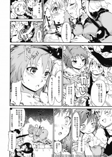 (C76) [PARANOIA CAT (Fujiwara Shunichi)] Touhou Ukiyo Emaki Milky Way no Setsunateki Katsu Jounetsuteki na Majutsufu (Touhou Project) [Chinese] [萌の羽翼汉化组] - page 13