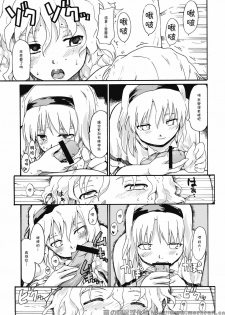 (C76) [PARANOIA CAT (Fujiwara Shunichi)] Touhou Ukiyo Emaki Milky Way no Setsunateki Katsu Jounetsuteki na Majutsufu (Touhou Project) [Chinese] [萌の羽翼汉化组] - page 28