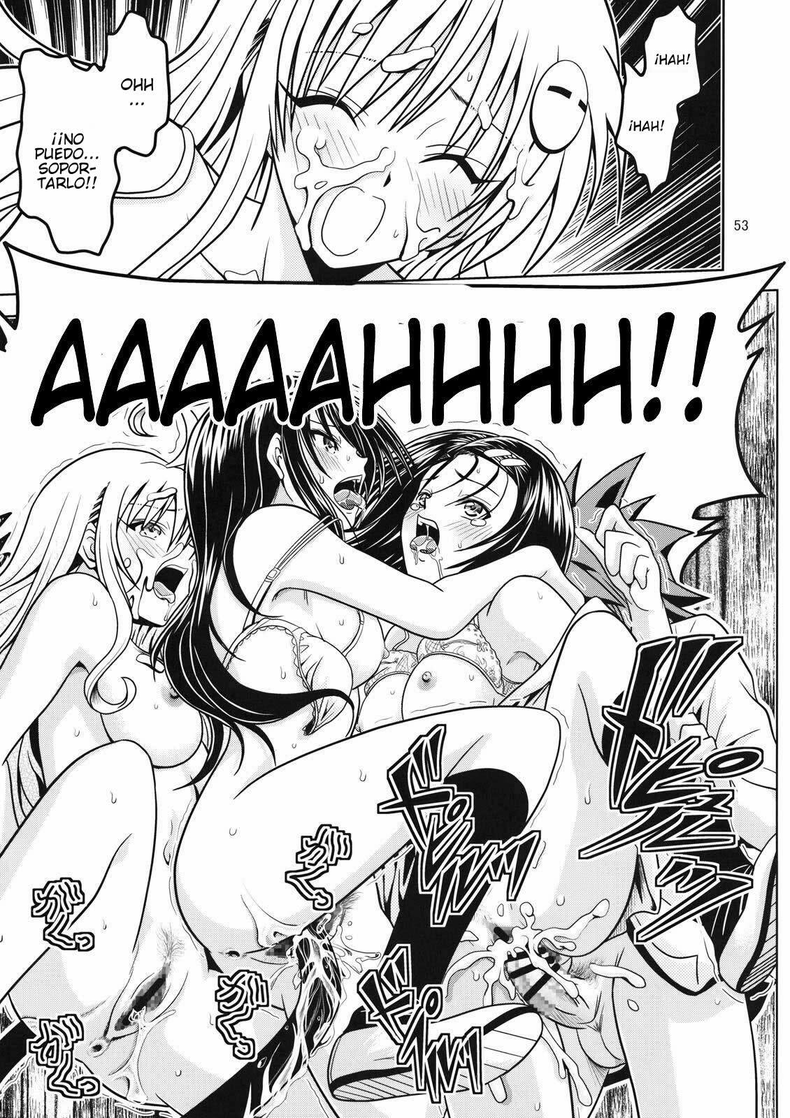 [Gangontou (Fukori)] Anoko-tachi ga Taihen na Koto ni Nattemasu 2 (To LOVE-Ru) [Spanish] [Javiert239] page 52 full