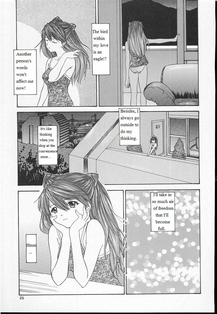 (C60) [Chimatsuriya Honpo (Asanagi Aoi)] 2001 Only Aska (Neon Genesis Evangelion) [English] =SSD= page 24 full