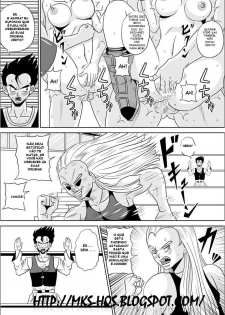 [Pyramid House (Muscleman)] HIGH SCHOOL RAPE (Dragon Ball Z) [Portuguese-BR] [MKS-HQS] - page 21