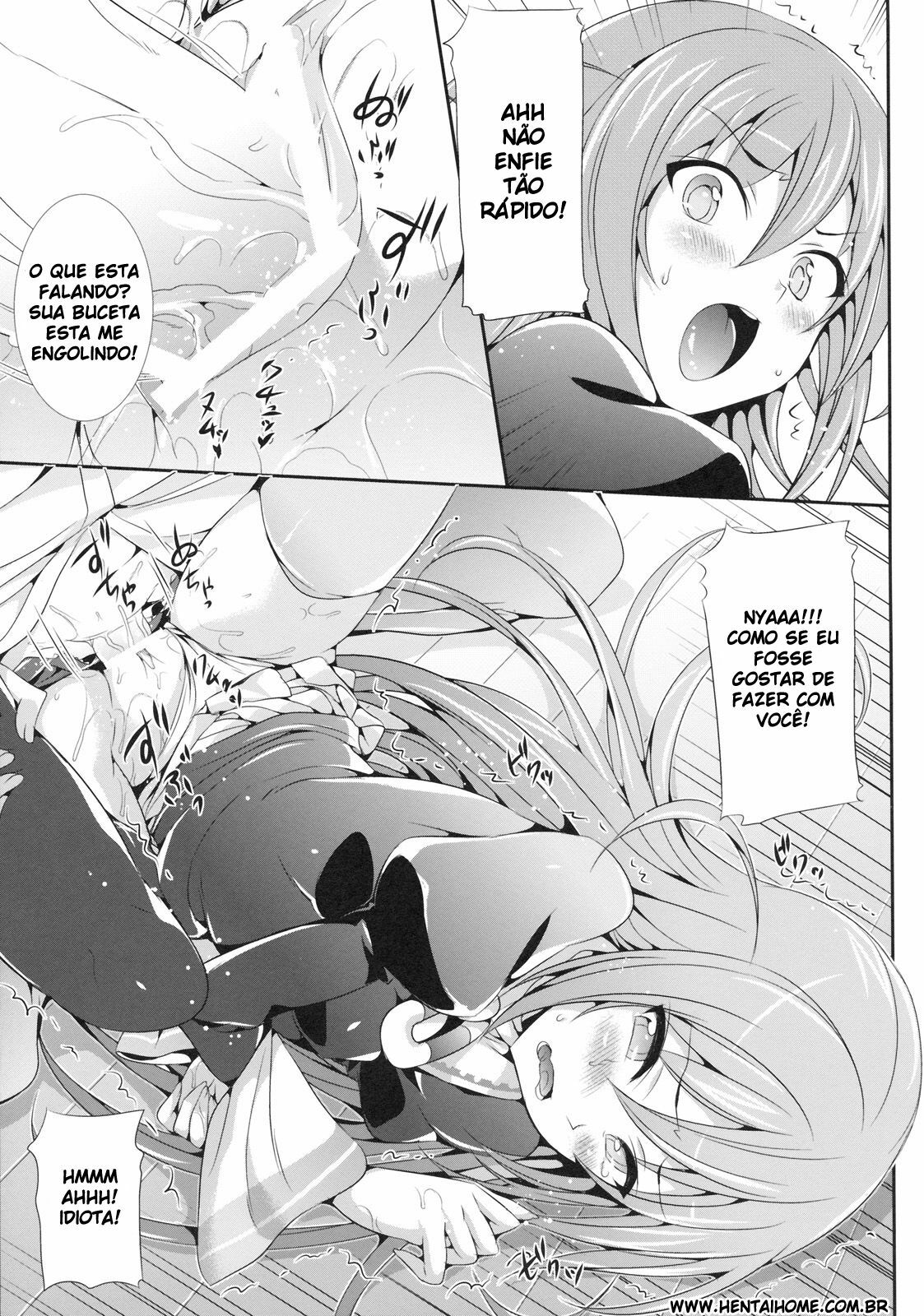 [Neko wa Manma ga Utsukushii (Hisasi)] Akuma Nomi zo Shiru Biyaku (The World God Only Knows) [Portuguese-BR] [Goka] page 14 full